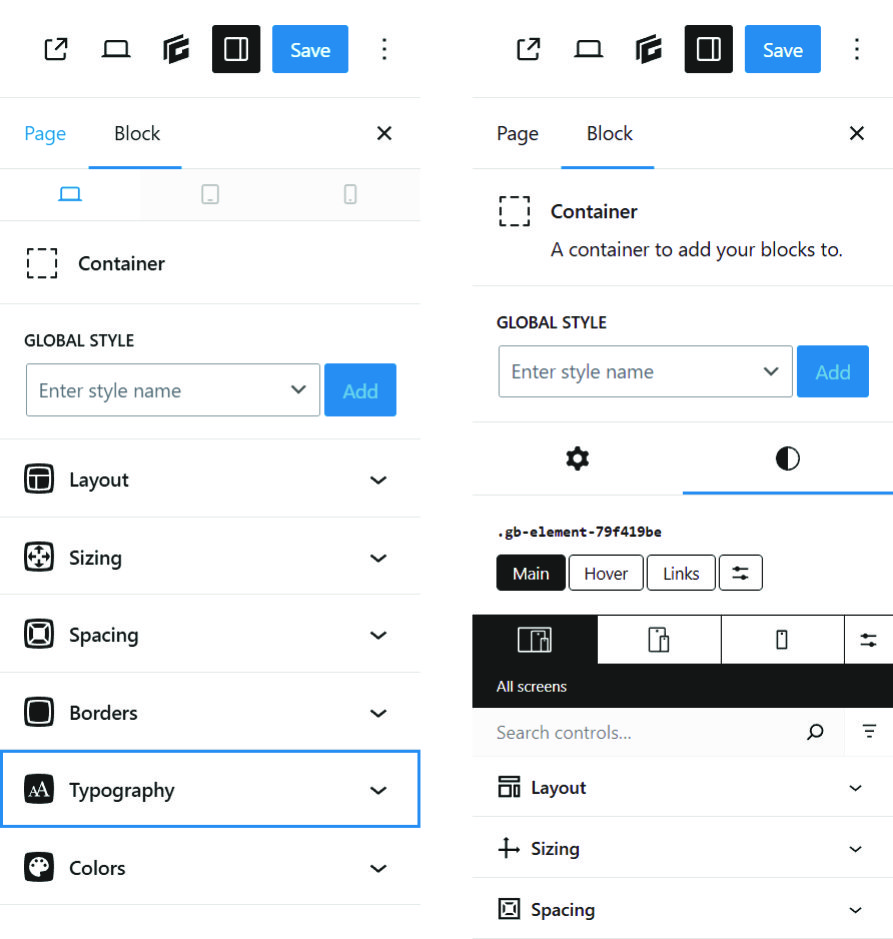 Different versions of GP?